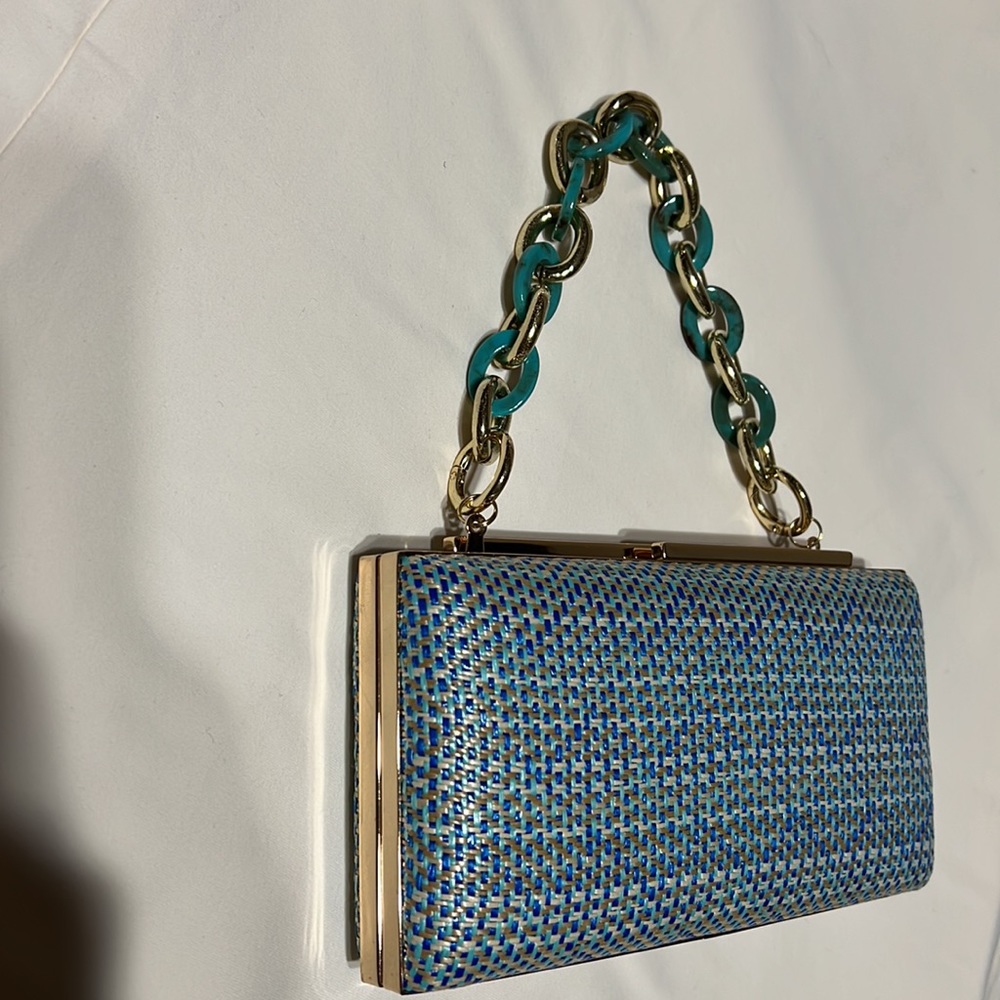 NORDSTROM Woven Minaudiére bag - Picture 8 of 12
